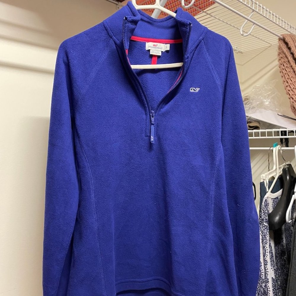 BNWOT Vineyard Vines Quarter Zip Fleece Pullover